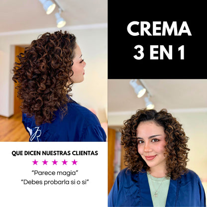 Crema 3 en 1 Rizos Felices 250 ml