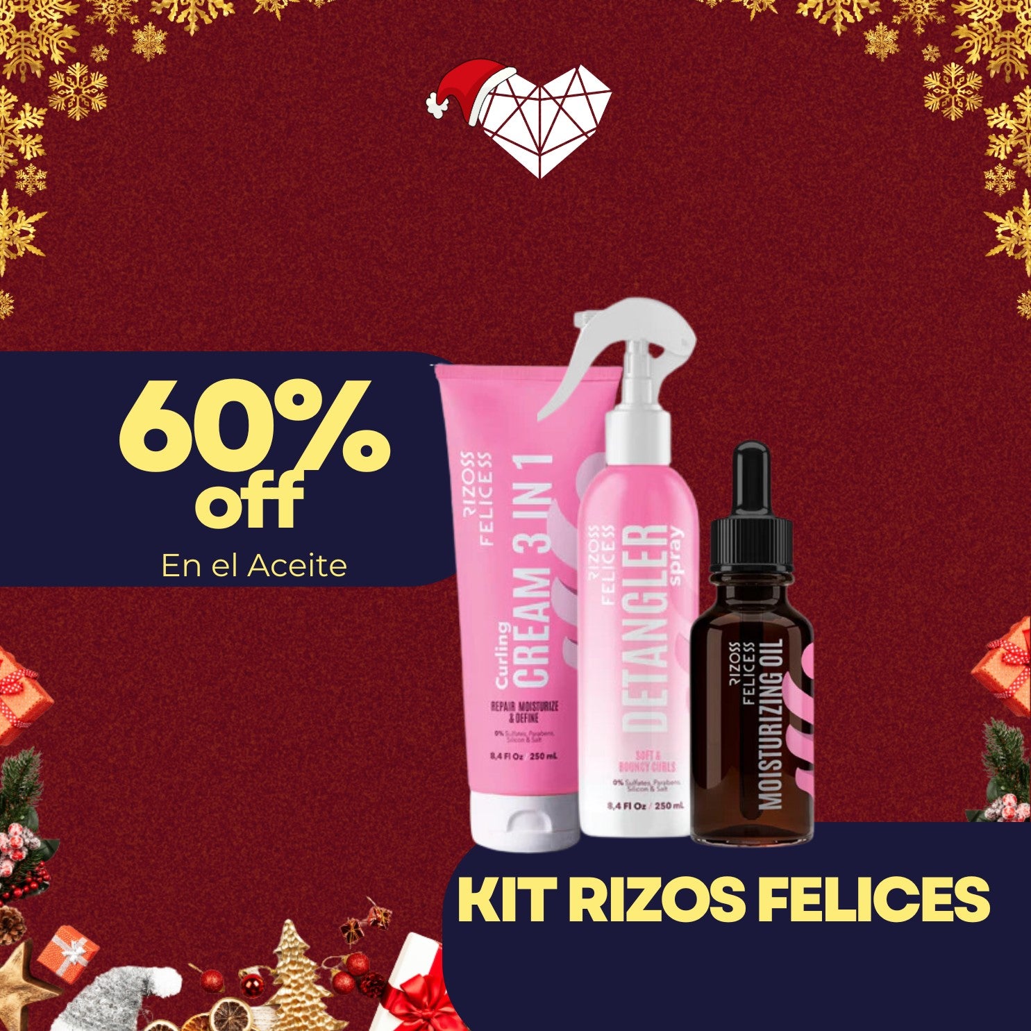 Rizos Felices 60% Off